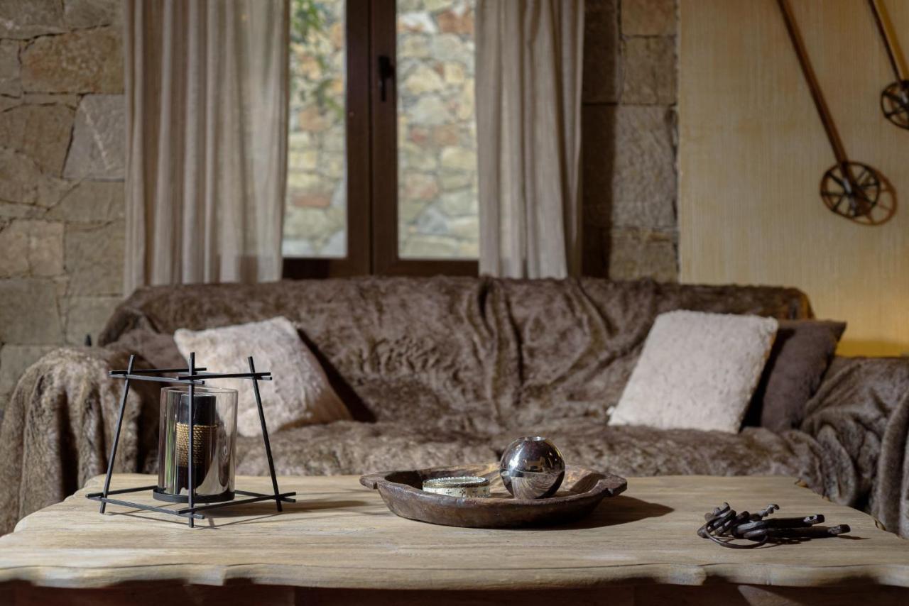 Parnassus Dreamwood Chalet Eptálofos Eksteriør bilde